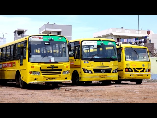 Vignan High School Bus Facility